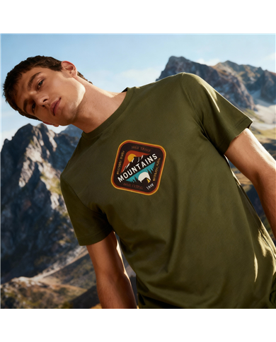 TATLAND MEN'S T-SHIRT MOUNTAINS