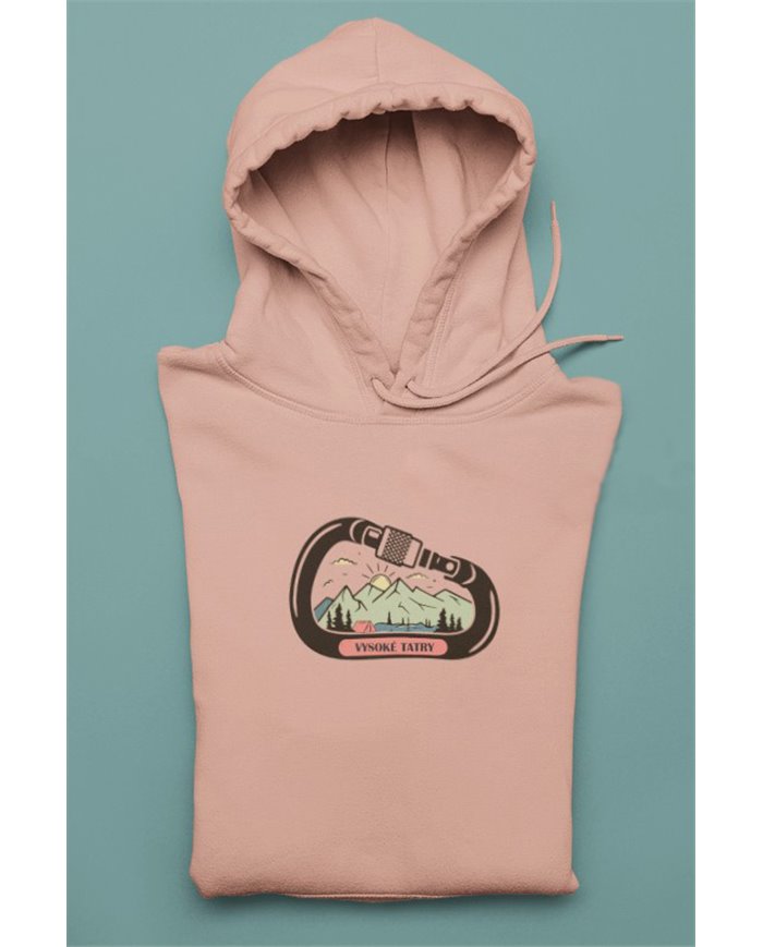 Dámska mikina s kapucňou - Karabínka