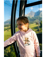TATLAND GIRL'S HOODIE TEDDY BEAR