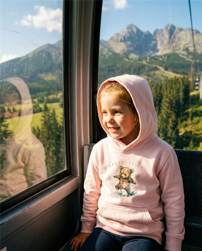 TATLAND GIRL'S HOODIE TEDDY BEAR