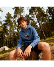 Chlapčenská mikina s kapucňou - Národný park medveď