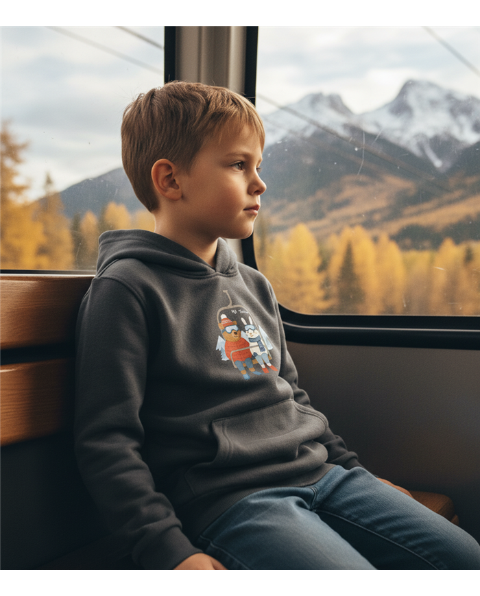 Detská mikina - Lanovka