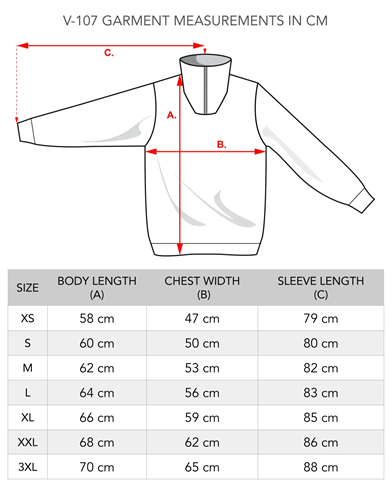 Vormsi unisex high neck sweater