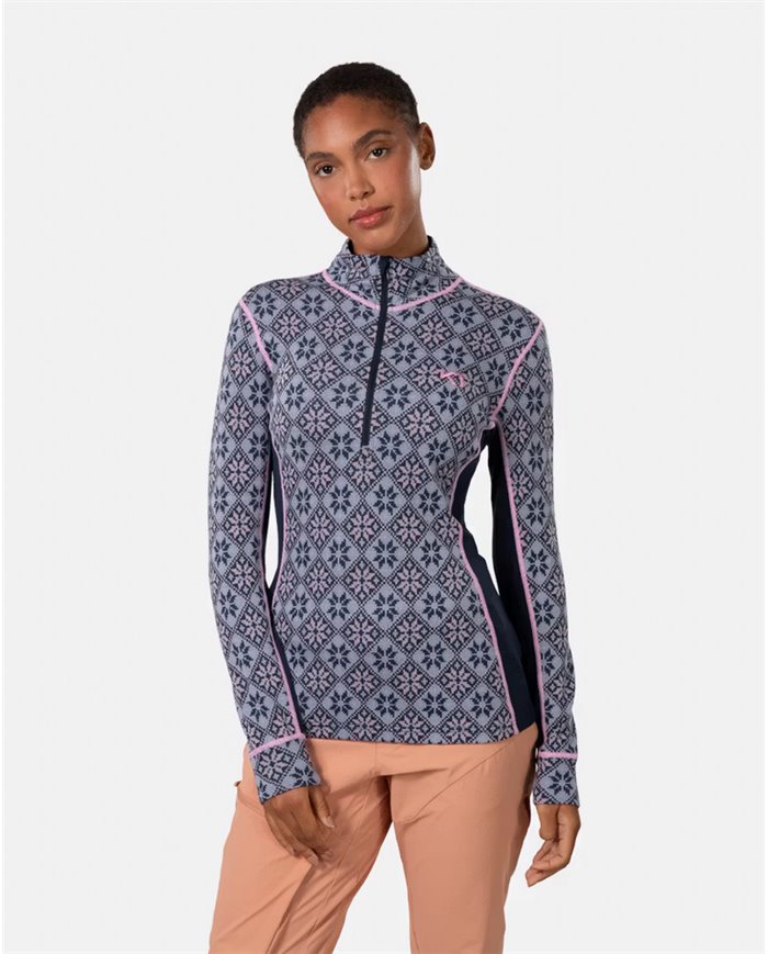 KARI TRAA ROSE HALF ZIP BASELAYER
