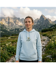 TATLAND WOMEN'S HOODIE EDELWISS