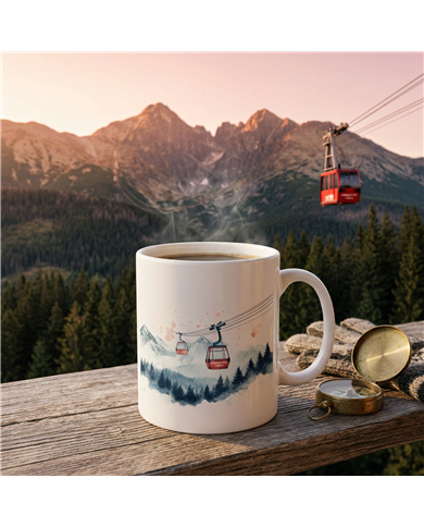 TATLAND CERAMICZNY KUBEK Z NADRUKIEM