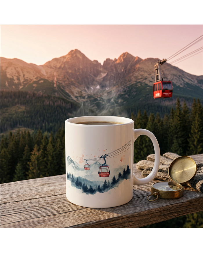 TATLAND KERAMICKÝ HRNČEK S POTLAČOU