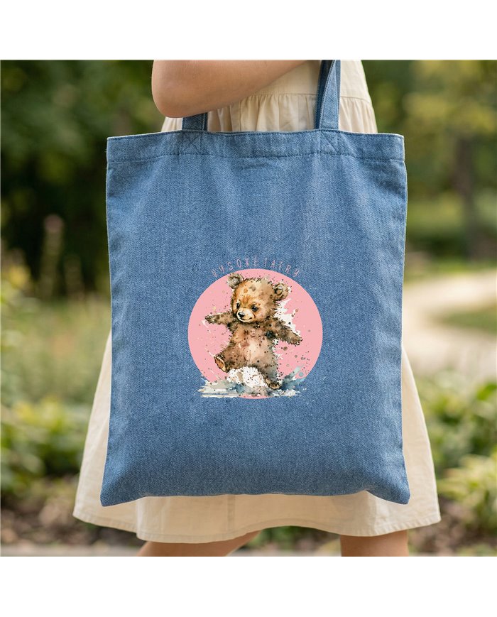 TATLAND BAVLNENÁ TAŠKA S POTLAČOU