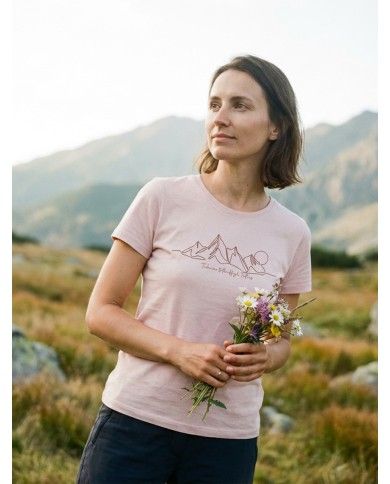 TATLAND FRAUEN-T-SHIRT MOUNTAIN LINE