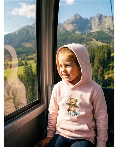 TATLAND BLUZA Z KAPTUREM DLA DZIEWCZYNKI MIŚ