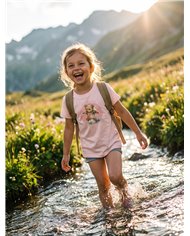 TATLAND DETSKÉ TRIČKO RUŽOVÝ MACKO