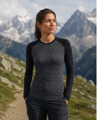 THERMOWAVE MERINO SNOWFALL WOMEN'S T-SHIRT