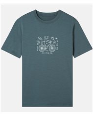 Men´s Merino Cycling Bum T-Shirt