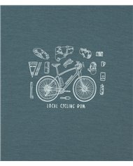 Men´s Merino Cycling Bum T-Shirt