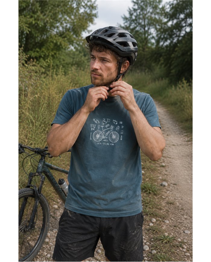 Men´s Merino Cycling Bum T-Shirt