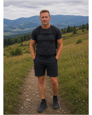 MĘSKIE SZORTY TREKKINGOWE
