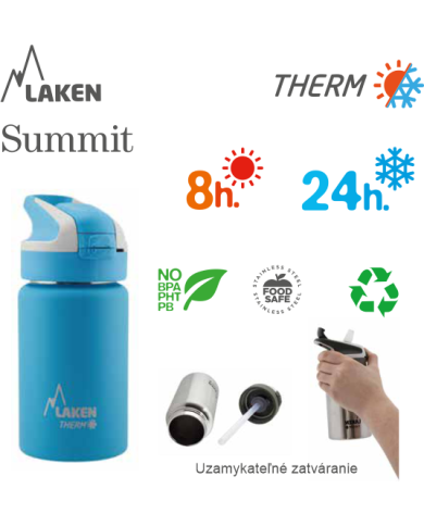 LAKEN SUMMIT TERMO FĽAŠA 500ML ZELENÁ