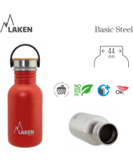 St.steel LakenJoy Thermoflasche 0,5 L. schwarz