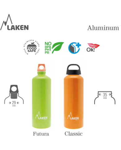 LAKEN CLASSIC | ALUMINIUM FLASCHE | 600ML 